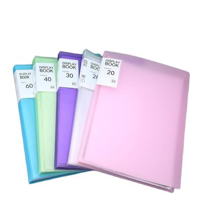 China 2022 custom two up-to-date folder business pvc shopping presentation folder a4 plastic folder expanding custom logo for sale