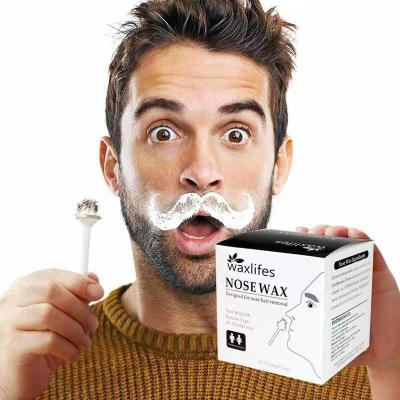 中国 Painless Men Nose Hair Wax Pearl Bean Lip Set DEEP CLEANSING Nasal Wax Wax Stick Nose Hair and Eyebrow Wax Wax Kits 販売のため