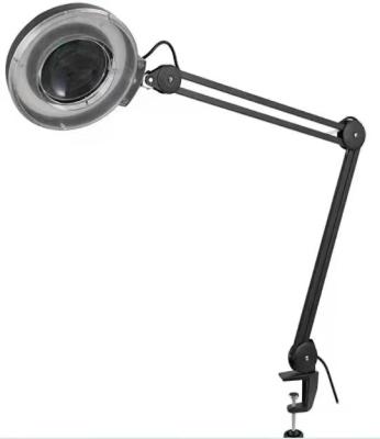 China Beauty Salon LED Magnifying Lamp With Clamp Facial Lamp Magnifying WL-205L en venta