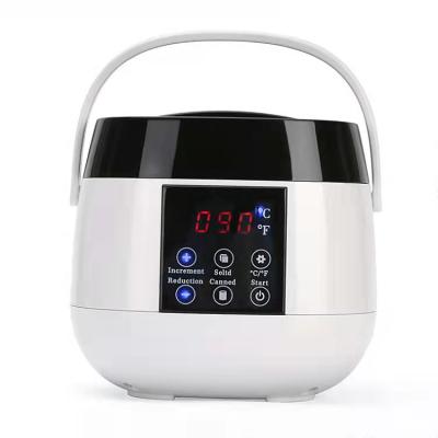 China Digital Wax Heater 500ml Hair Removal Pot Non Sticky DEEP CLEANSING Wax Heater for sale