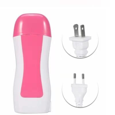 China Wallybeauty Depilatory Heater Depilatory Roll On Wax Roller Wax Machine DEEP CLEANSING Handheld Single Roller Machine for sale