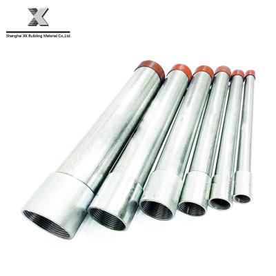 China Cheap and HOT DIP GALVANIZED RIGID STEEL PIPE CONDUIT CONDUIT Factory Directly RGS for sale