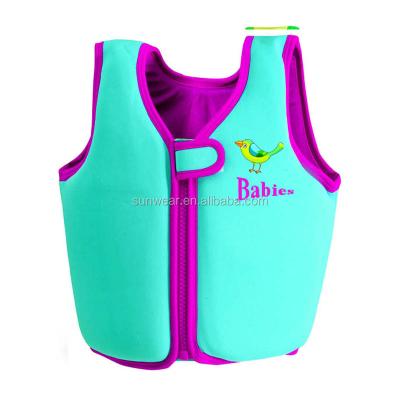 China Children Kids School Club Building Trust System Anti-UV Boys Printed Vest With Safety Strap for sale