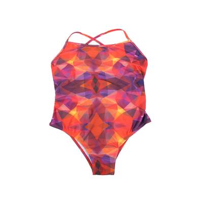 China Non-Toxic New Arrival Non-Toxic Adults Print Ladies One Piece Swimsuit for sale