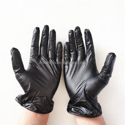 China Comfortable Cheap Thick Mechanic Glove 8mil Nitrile Blend Lab Nitrile Rubber-Glove Machine Use Comfortable Clean Heavy Duty Synthetic for sale