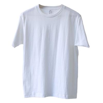 China OEM Breathable Plain Breathable Solid Logo 210 GSM Cotton Shorts Sleeve Custom White Combed Short Sleeve T-shirt Unisex T-shirt for sale