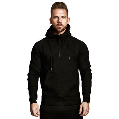 China New Fashion Autumn Winter Gym Wear Men Muscle Pullover Fitness Breathable Sports Sweater Simple Breathable Hoodies for sale