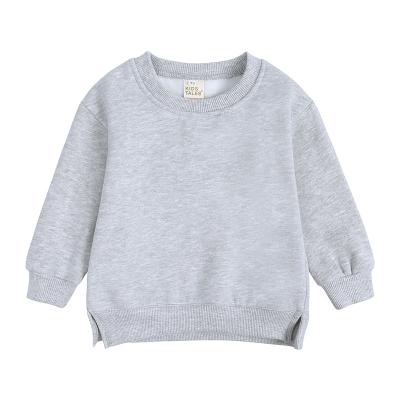 China Wholesale Kid Single Viable Kids Hoodies Viable For Kids Pullover Boys Hoodies Shear Inside Sweater No Pocket Sweater for sale