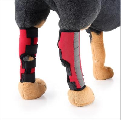 China Stored Breathable Leg Hock Seal Wrap Injury Recover Legs Dog Protector Support Brace for sale