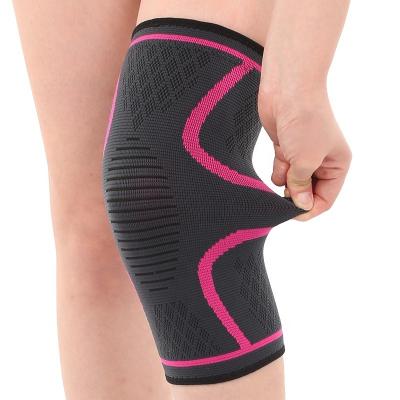 China Breathable Basketball Retraining Knee Pads Sleeve Arthritis Sports Kneepad Support Elastic Nylon Tennis Knee Braces for sale