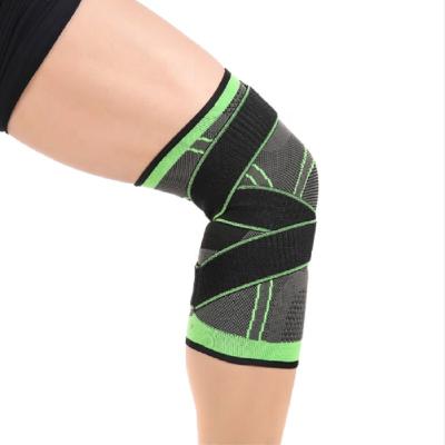 China Universal Elastic Nylon Sleeve Base Pad Protective Sports Compression Bandage Knee Support Running Recycling Braces for sale