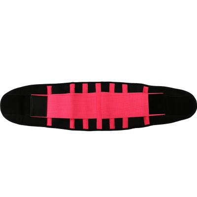 China Universal Sports Belt Body Shaping Silk Screen Printing/Logo Basic Protection Waist Slimming Lumbar Support Rubber Belt for sale