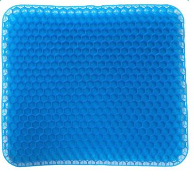 China Silicagel/Summer Sedentary Breathable Cushion Honeycomb Gel Egg Comfort Cushion Cool Multifunctional Outdoor Office Massage Rubber for sale