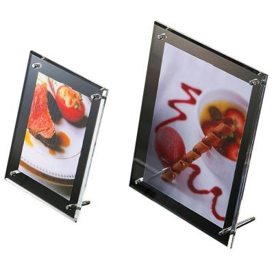 China Customized High Quality Magnetic Photo Picture Frame Modern Clear Acrylic Picture Frame for sale