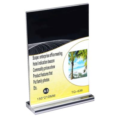 China Handy acrylic block with display advertising board office base acrylic nameplate for sale