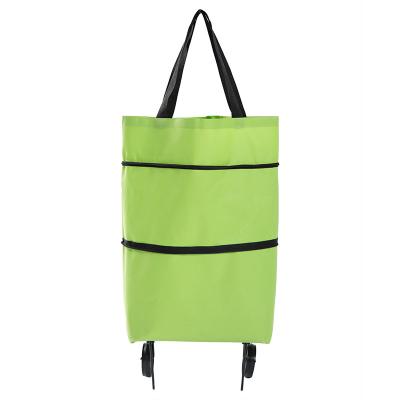 China Direct Selling Portable Folding Folding Tug Shopping Cart Household Telescopic Eco Friendly Shopping Bag for sale