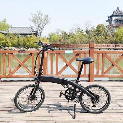 China Cheap folding bike 350w 7.8ah aluminum alloy e-bike portable electric folding bike 8 inch bicycle for sale