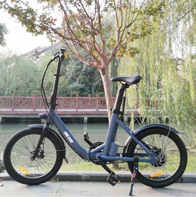 China Hot Sale Aluminum Alloy Bike 36v 250w7.8ah Aluminum Alloy Frame Ebike 6speed Women City Electric Bike With CE Certificate Electric Bicycle for sale