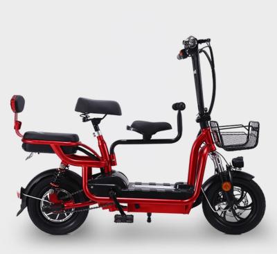 China 2020 hot sale electric bicycle parent child electric vehicle lithium battery foldable electrica de bicicleta steel plegable for sale