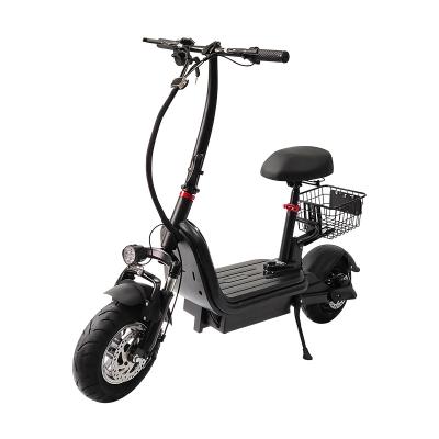 China Steel update adult electric scooter with lithium battery electric motorcycle with LED light for sale for sale