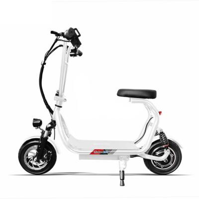 China Wholesale Durable 500w 48v Steel Material 12 Inch Mini Folding Electric Scooter Bike for sale