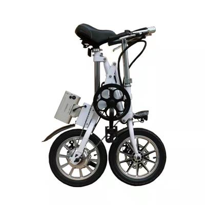 China Aluminum alloy 14 inch one second fast folding electric bike lithium battery assisted ELECTRIC BIKE small size electric bike mobility for sale