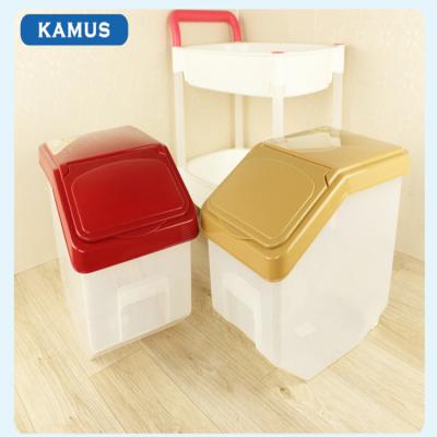 China Keep Dry New Designs Plastic Multifunctional Food Storage Containers Food Storage Bin &Garbage Storage Organization for sale