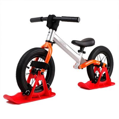 China PC+Because Durable Universal Sled Board Kids Easy Install Snowboard Balance Car Toddler Gift Scooter Outdoor Parts for sale