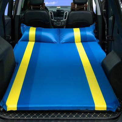 China Factory Price Suv Inflatable Auto Mattress Car Bed Row Car Travel Sleep Pad Outdoor Camping Traveling Back Mattress for sale