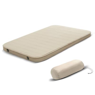 China Luxury Double Size Self Inflating Camping Mattress 10cm High 3D Foam Sleep Pad Resilience Foam Mattress For Camping for sale