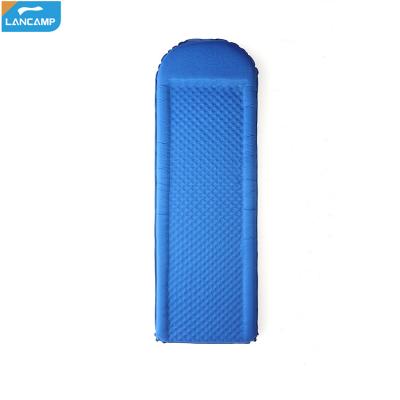 China Outdoor Camping Travel Support Samples Travel Portable Single Outdoor Air Mattress Camping Sleep Pad for sale