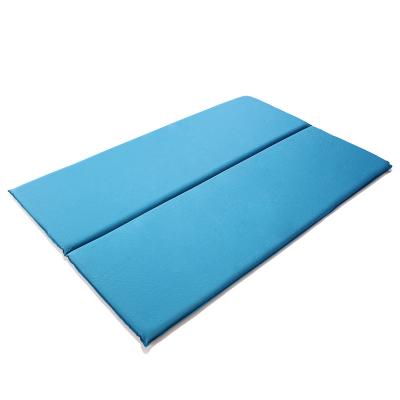 China Outdoor Support Samples Camping Light Sleep Travel Comfort Double Self-Inflating Mat for sale