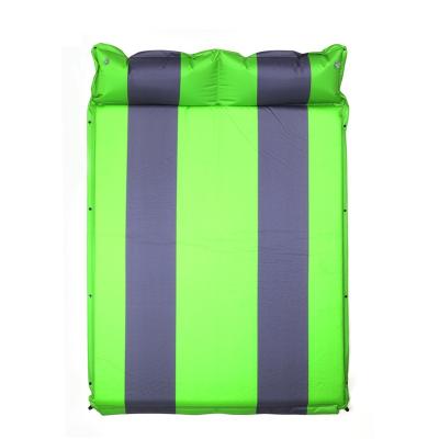 China Outdoor Camping Mat Support Samples Outdoor Hiking Ultralight Foldable Inflatable Sleep Pad for sale