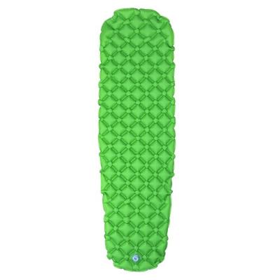 China Outdoor Samples Outdoor Trekking Support Air Mattress Inflatable Camping Sleep Pad Moisture Proof for sale