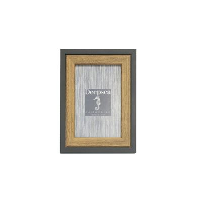 China Two Using One Size Photo Frame Wholesaler MDF Basic Simple Classic Wood Color Photo Frame Picture Frame Glass for sale