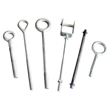 China Carbon Steel Stainless Steel Transmission and Distribution Line Hardware / BOLTS Poles, DOUBLE-ARMING EYE for sale