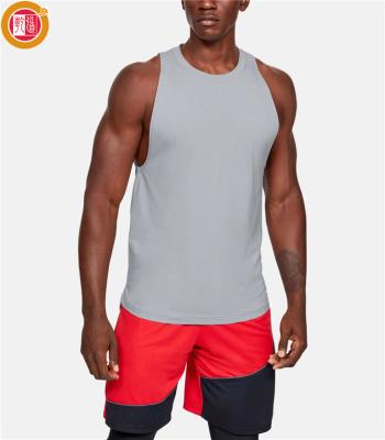 China QUICK DRY OEM Mask Men's GYM Sport Tank Top Performance Fitness Smooth for sale