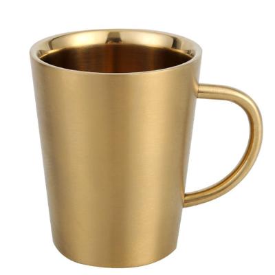 China Coffee Accessories Coffee Cups Stainless Steel Sustainable Food Grade Coffee Mug for sale