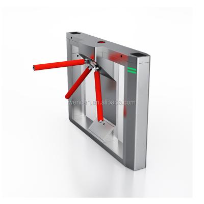 China 304 Stainless Steel Pedestrian Access Control System , 304 Stainless Steel Automatic Tripod Turnstile Gate Controller for sale