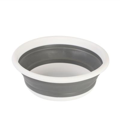 China Sustainable new type top sale multifunctional round folding bucket kitchen basin for sale