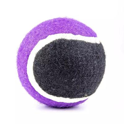 China Sustainable Factory Customized Inflatable Pet Tennis Ball for Dog Training Toy Balls Interactive Pet Chew Toy for sale