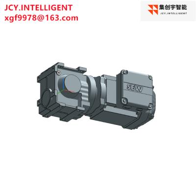 China Variable Geschwindigkeitsreduktion 5 PS Getriebe Motor Helical Worm S37 DRN71M4 zu verkaufen