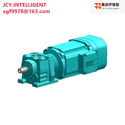 China 1.5KW Koaxial Inline Getriebemotor Reduktor R37 DRN90L4/ES7C zu verkaufen