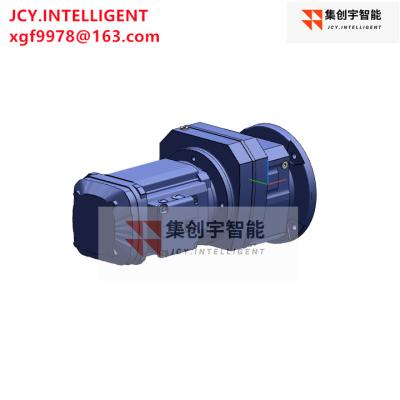 China 1.5KW Motor de redução da caixa de engrenagens helicoidal de bisel M1 RF77 DRN90L4 à venda