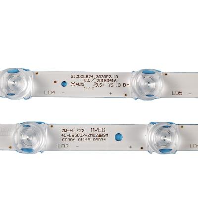 China Other China Wholesale 4C-LB5007 GIC50LB24 3030F2.1D V0.7 LED Backlight Strip For TCL 50