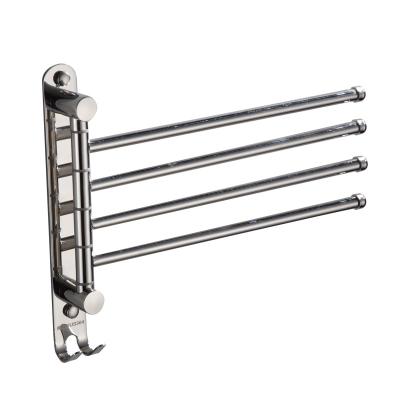 China Heater Manufacturer Custom Wholesale Fashion Active Black Bathroom Stainless Steel Towel Rack for sale