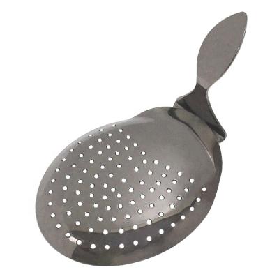 China Viable High Quality Gunmetal Cocktail Strainer Bar Cocktail Strainer Stainless Steel Julep Strainer for sale