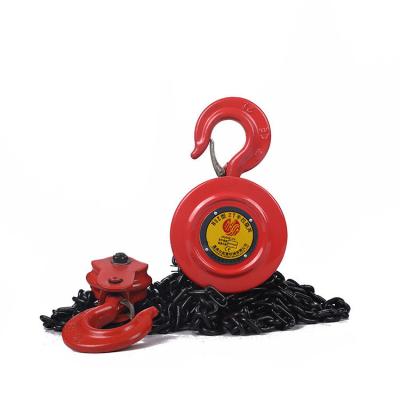 China Lifting 1 ton 2 ton 3 ton 5 ton 10 Ton hot selling factory price hand chain block manual Hoist for lifting for sale