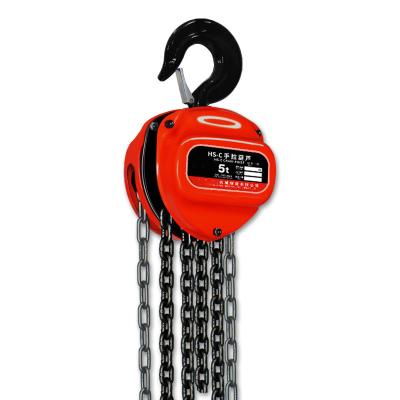 China Assembly High Quality inverted chain 1T 2T 3T 5T 10T heavy duty manual hoist hoist hand-pulled hoist for sale