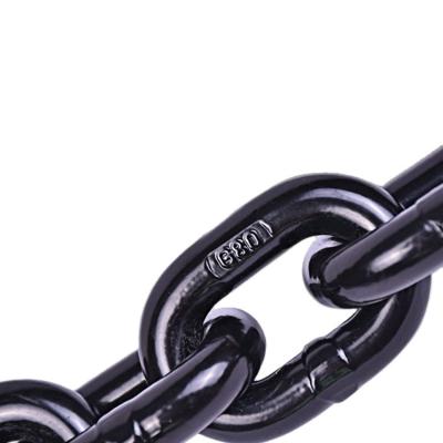 China Lifting chain Black Painting/Galvanized High Quality/Strength G80/G30/G43 Welded/Alloy Steel for sale